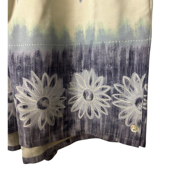 Tommy Bahama Womens L Calypso Tap 100% Silk Floral Hawaiian Drawstring  Shorts - Picture 4 of 5